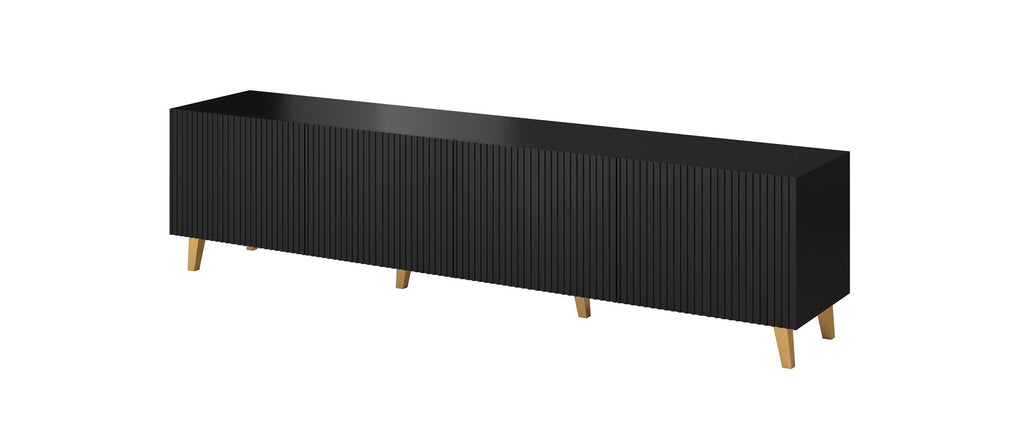Cama RTV Cabinet PAFOS 200x42x52 Black Matt