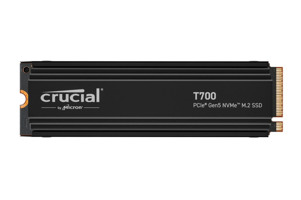 Crucial T700 2 TB SSD - 3D-NAND NVMe PCIe M2 Gen5 Heatsink CT2000T700SSD5