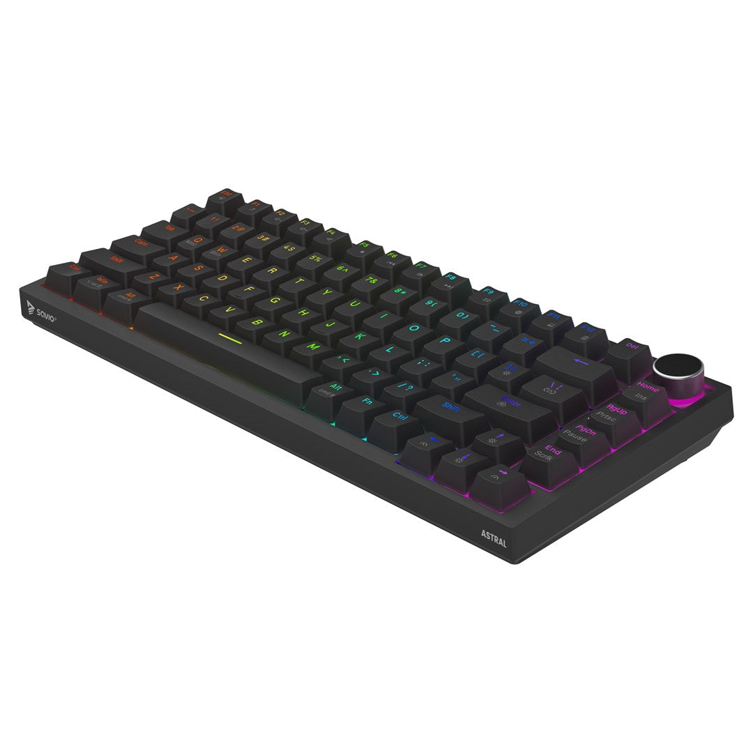 Savio ASTRAL BLACK JADE Gaming Keyboard USB QWERTY US International