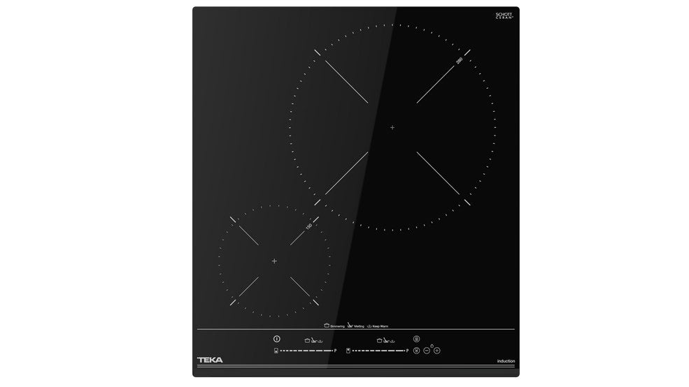 Teka Induction Hob 45 cm 2 Zones Black IZC 42400 MSP