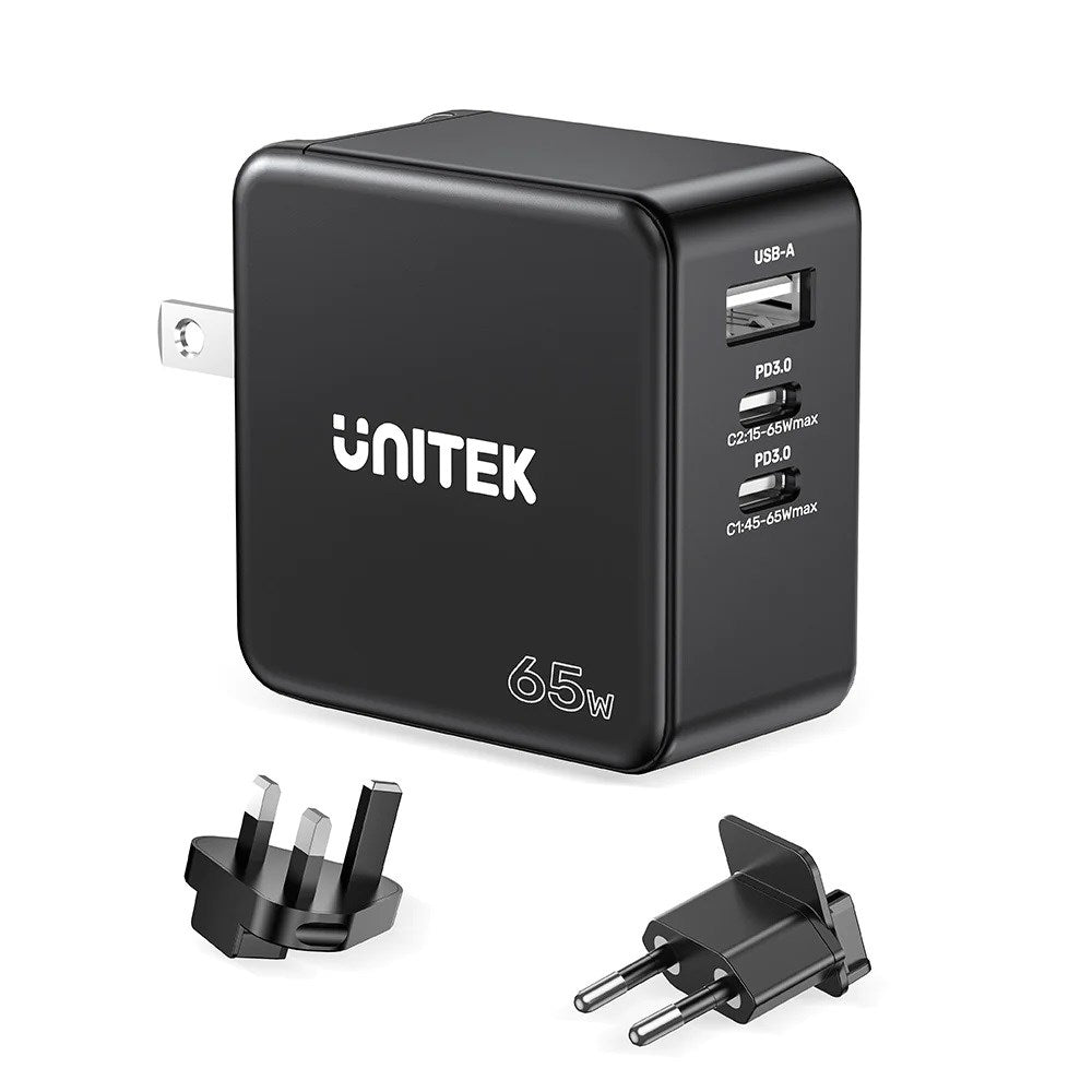 UNITEK P1117B Mobile Device Charger Black