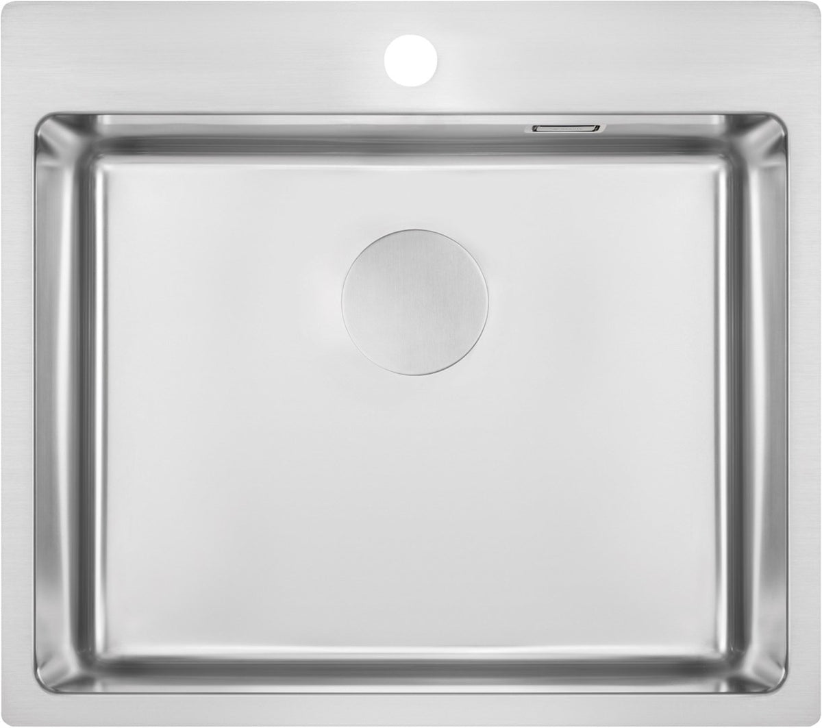 1-bowl steel sink