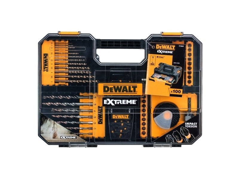 DeWalt Extreme 100-Piece Mixed Drill Bit Set 100pcs