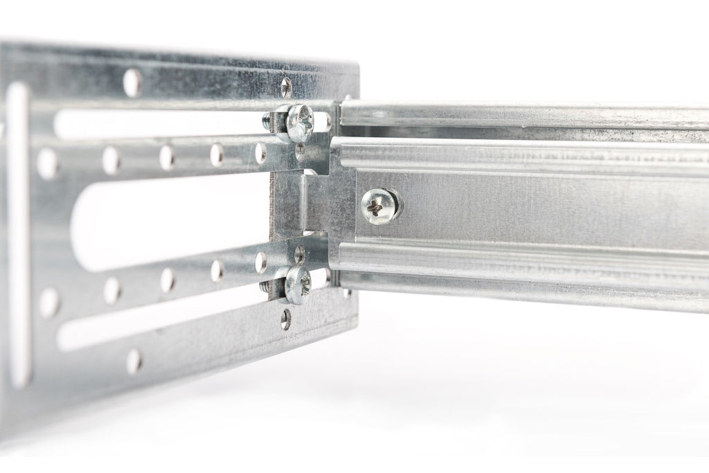 DIGITUS Professional - Rack Rail Adapter - DIN Rail Mountable - 4U - 48.3 cm (19")