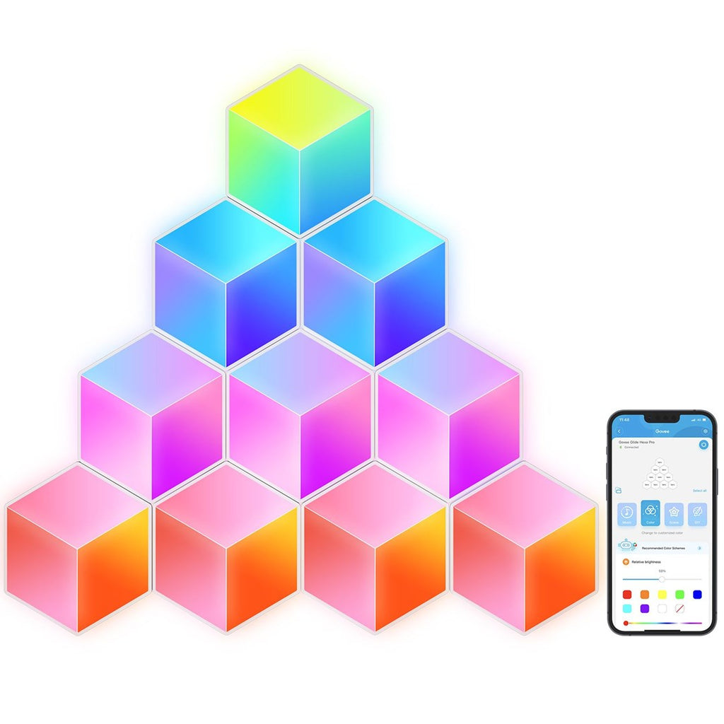 Govee H6066 Glide Hexa Pro | Panele LED | RGBIC