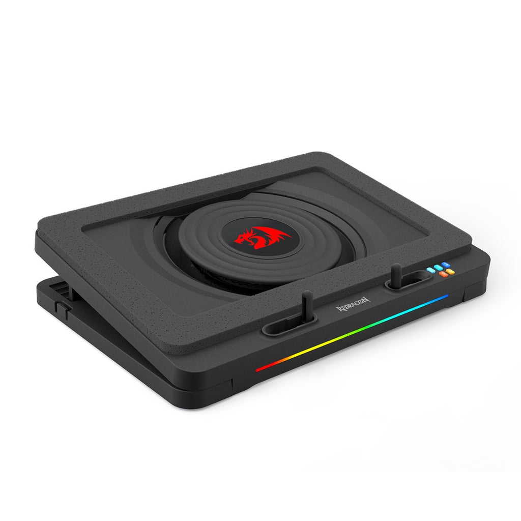 REDRAGON GCP512 WINDSEEKER laptop cooling pad 1800 RPM Black