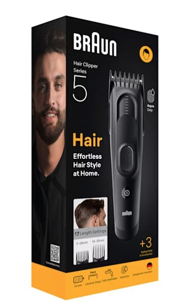 Braun Hair Clipper HC5530 - Hair Trimmer for Men - Model 251046