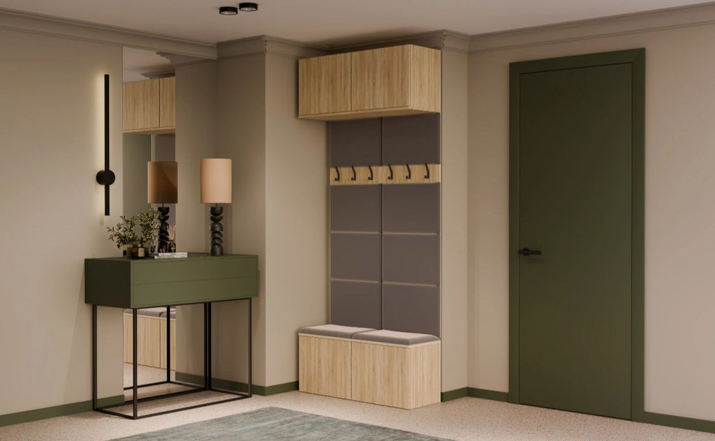 HAGA II 2W Wardrobe – Sonoma Oak