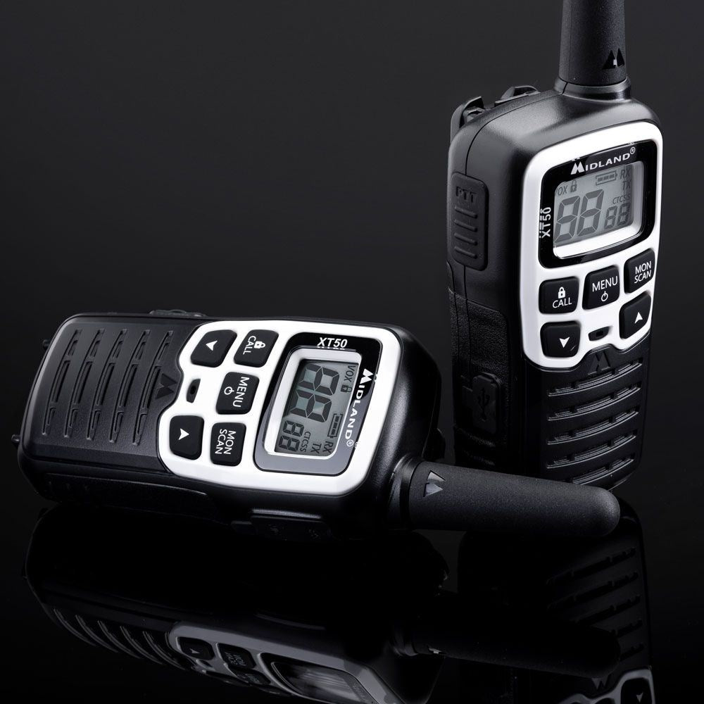 MIDLAND XT50 Adventure Two-Way Radio 24 Channels Model C1178.03