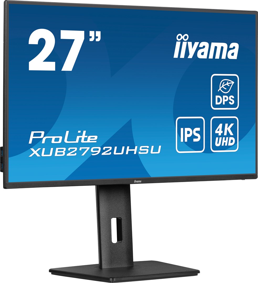 IIYAMA Monitor 27-inch 4K Ultra HD IPS 3840x2160 60Hz XUB2792UHSU-B6