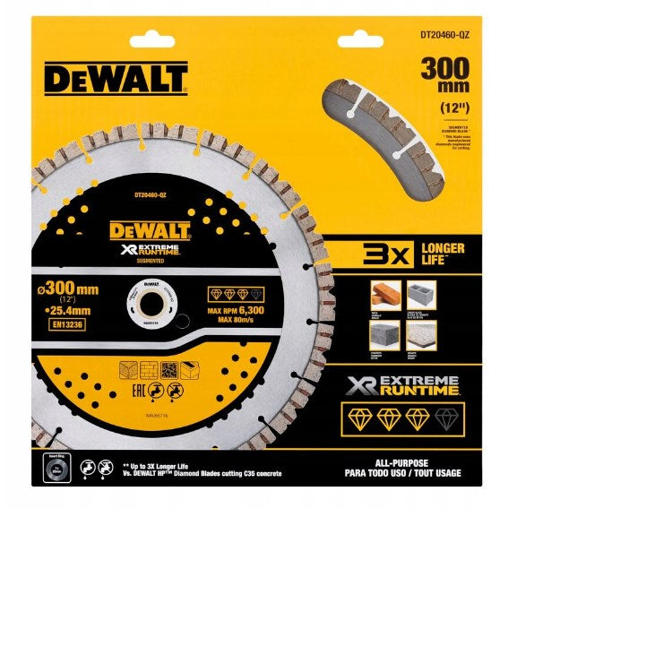 DEWALT Diamond Blade Segment 300 mm Elite Replacement