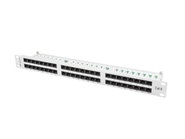 Lanberg Patch Panel 48 Port 1U Metal Grey PPU6-1048-S