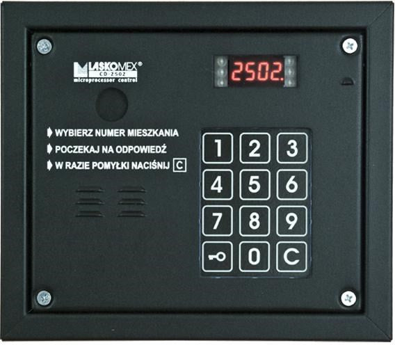 Laskomex CP-2503R Audio Panel with RFID Key Reader - Black