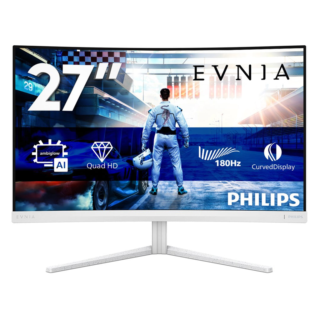 Philips Evnia 5000 27M2C5501/00 computer monitor 68.6 cm (27 ) 2560 x 1440 pixels Quad HD LCD White