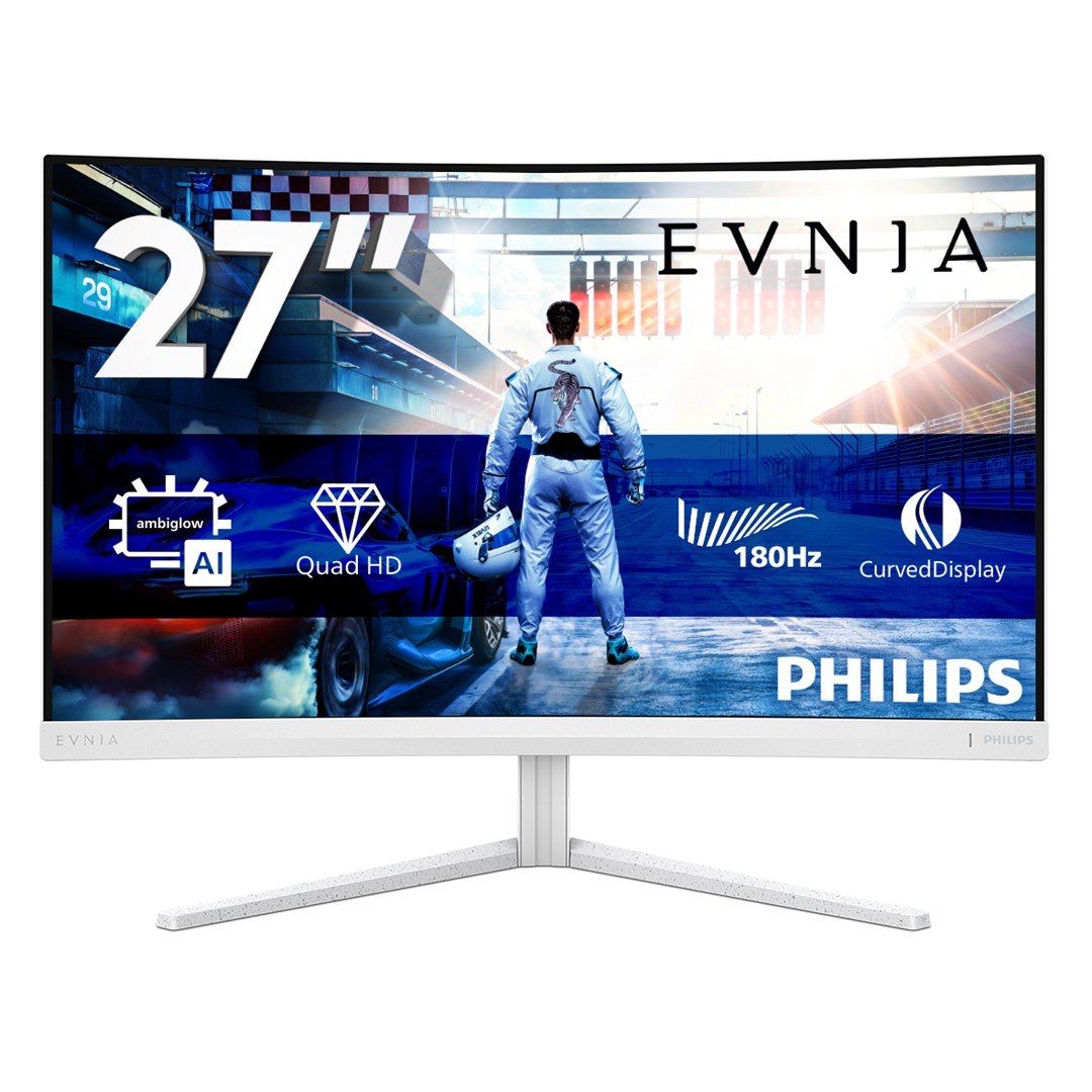 Philips Evnia 5000 27M2C5501/00 computer monitor 68.6 cm (27 ) 2560 x 1440 pixels Quad HD LCD White