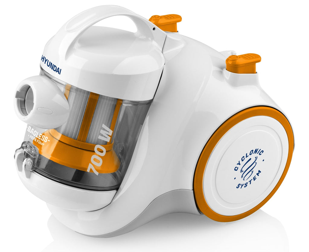 Hyundai Cylinder Vacuum Cleaner 41454, 700W, 1.5 L Capacity, Bagless