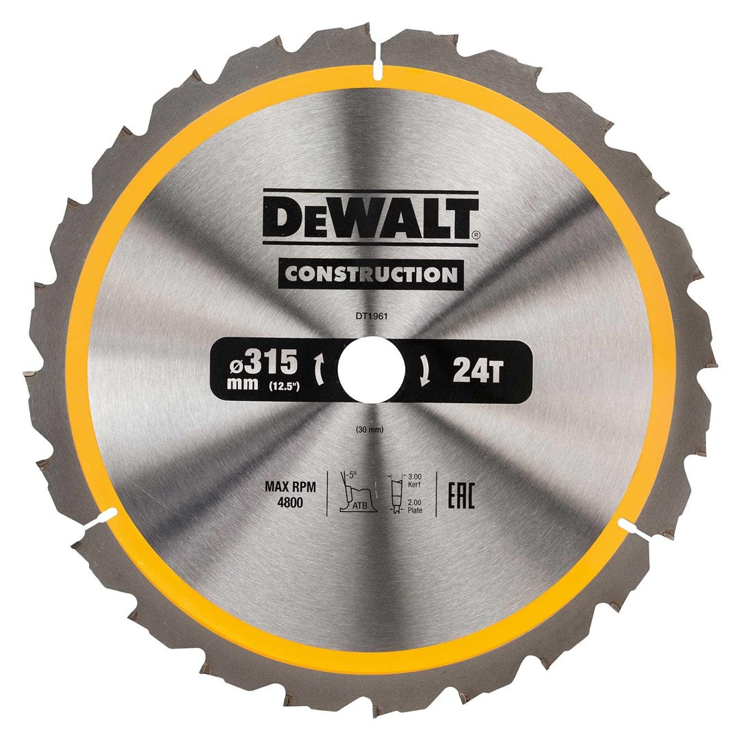 DeWalt Circular Saw Blade 31.5 cm | Model: BD-DT1961