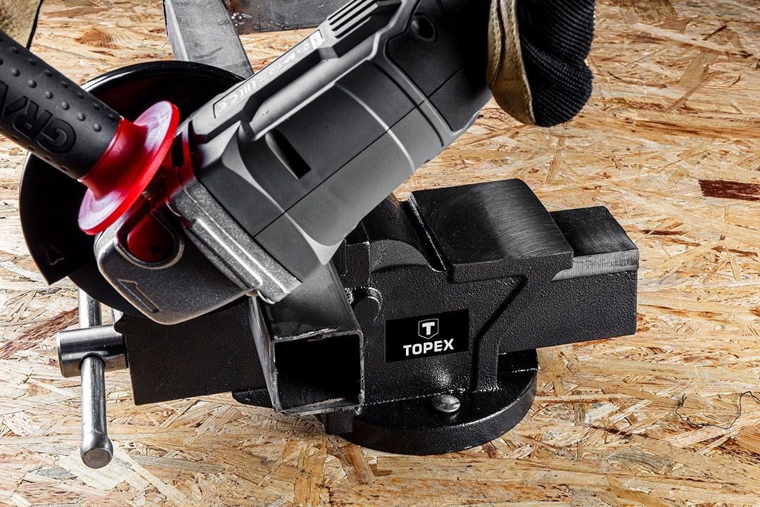 TOPEX Bench Vice 33.33 kg 178 mm x 162 mm x 350 mm Model TOP-07A115