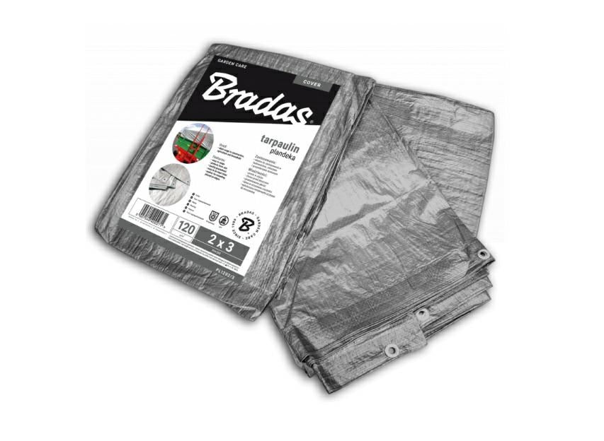 Silver Tarpaulin 120 g 15x20m