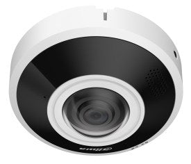 6MP Fisheye IP Camera with 360° View, IR LED, H.264/H.265 Encoding