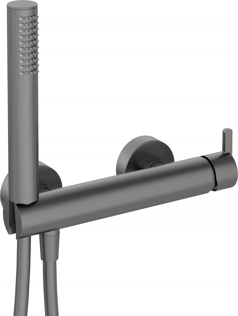 Shower faucet with shower set