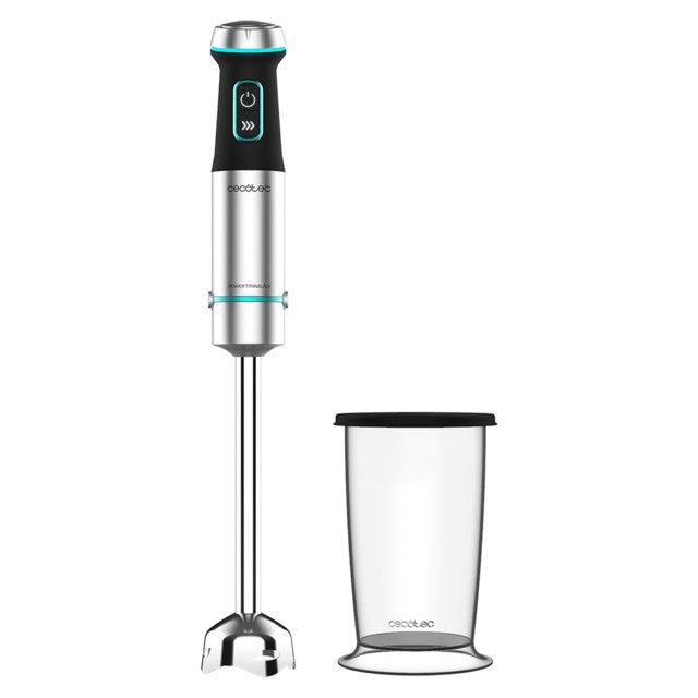 Cecotec Power TitanBlack 1200 XL 0.8 L Immersion blender 1200 W Black  Silver