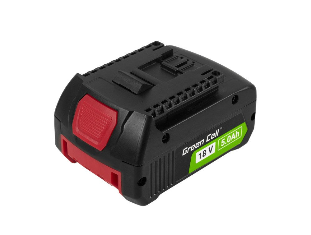Green Cell Battery PTBO18V5 - 640 g, 180x100x270mm - 18V, 5Ah - Bosch Compatible