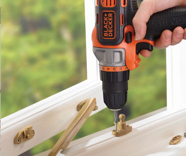 Black & Decker MT218KB Cordless Drill 800 RPM Black Orange 1.46 kg