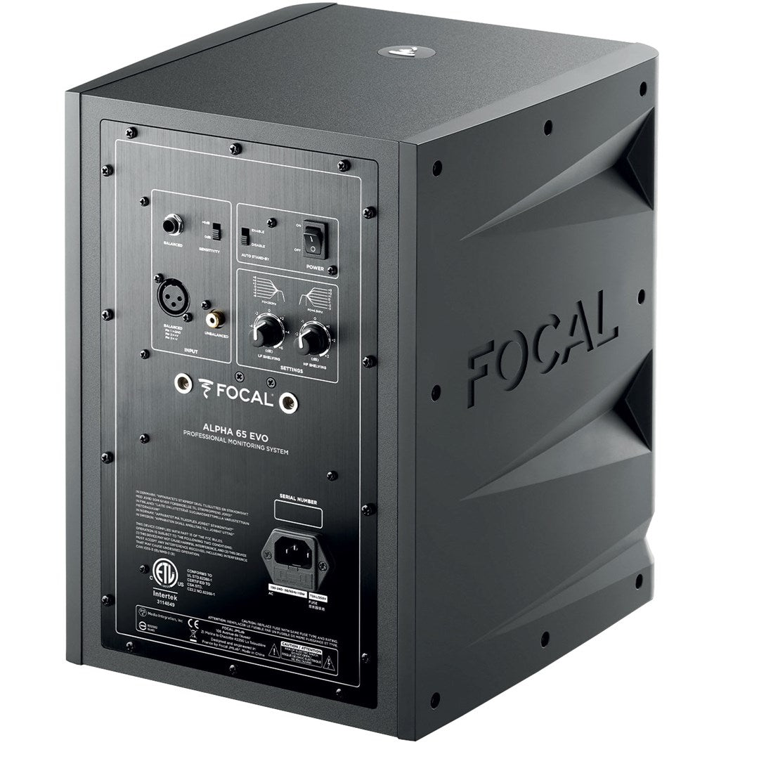 FOCAL Alpha Evo 65 Active Studio Monitor 40-22000 Hz 104 dB FOASSFAL651B023