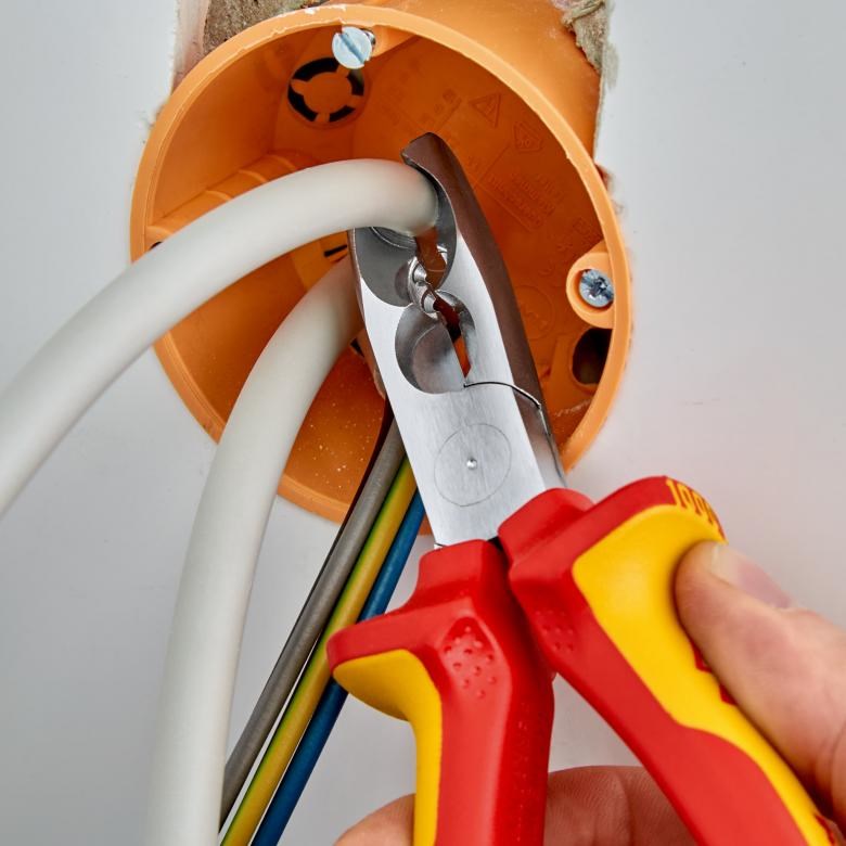 Knipex 13 46 165 Cable Stripper Red Yellow