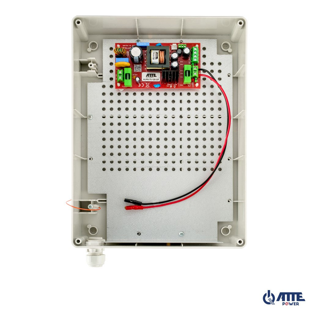 SWITCHED-MODE BUFFER POWER SUPPLY ATTE AUPS-70-120-XL1  12V  72W  18Ah  EXTERNAL