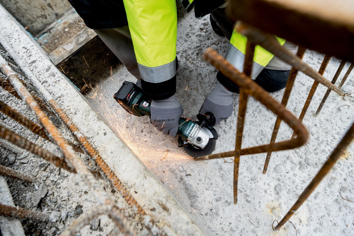Metabo Angle Grinder with Powerful Motor and Slim Design 18V