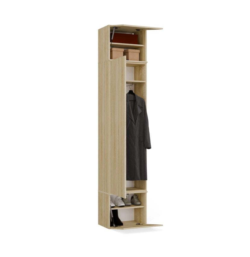 HAGA 1SZ Wardrobe – Sonoma Oak