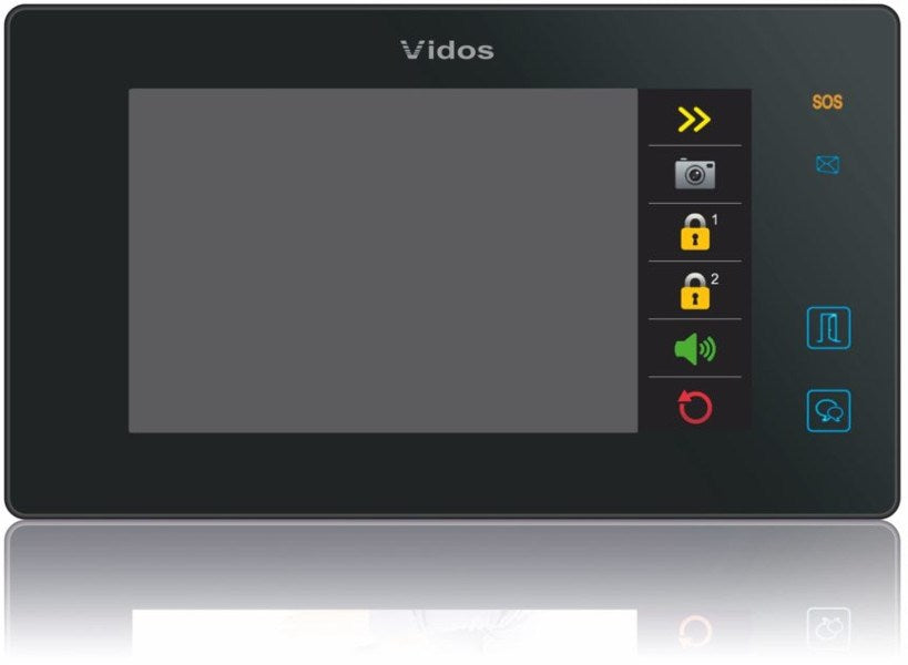 VIDOS DUO M1021B-2 Video Intercom Monitor 7" Touchscreen