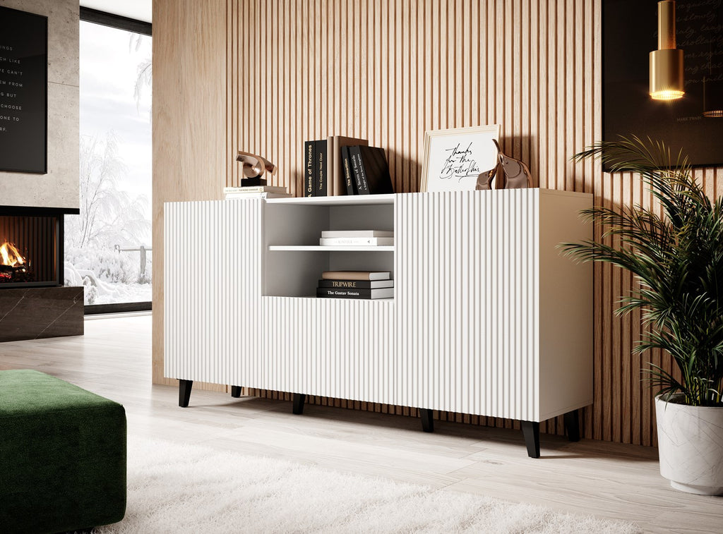PAFOS Commode 150x42x82 White Matt
