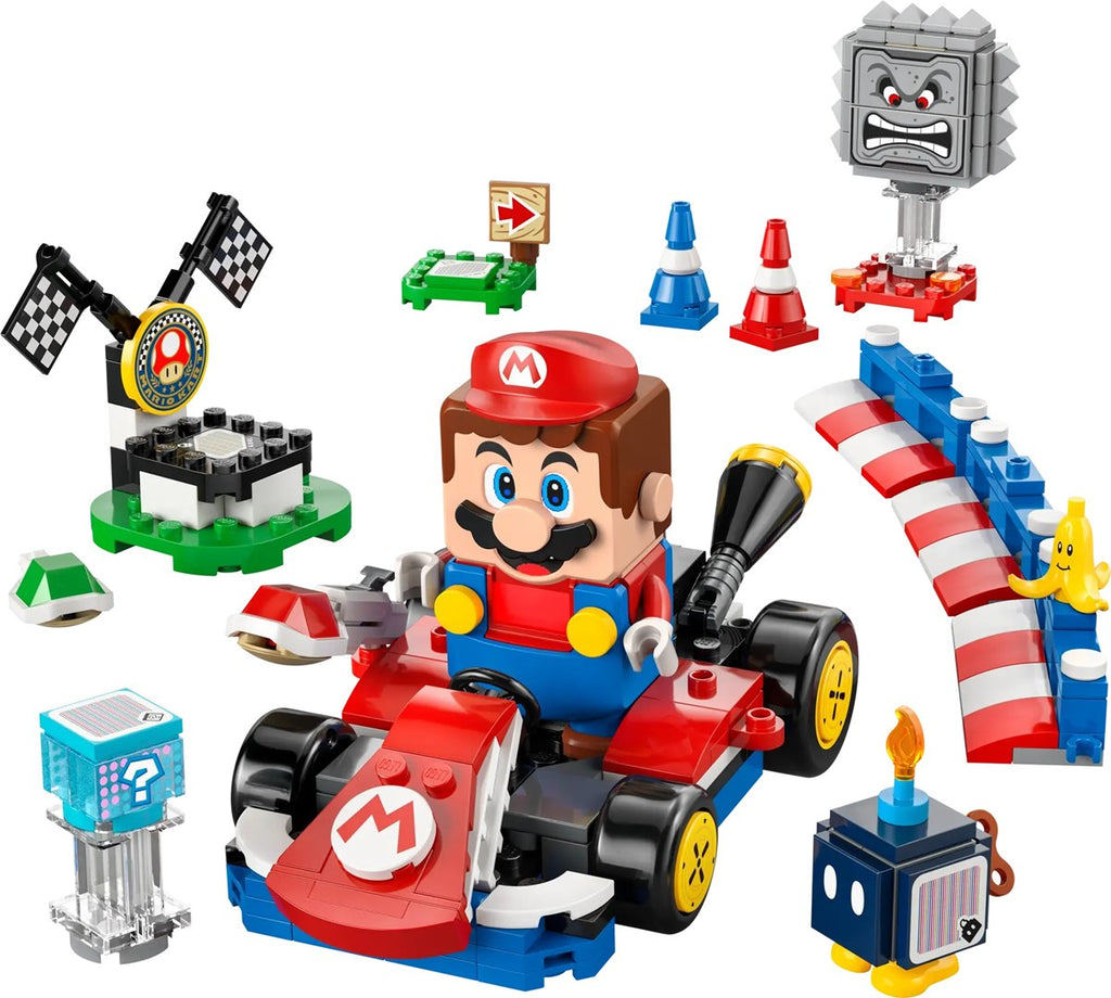 LEGO Super Mario Interactive Mario and Standard Kart Playset 72043