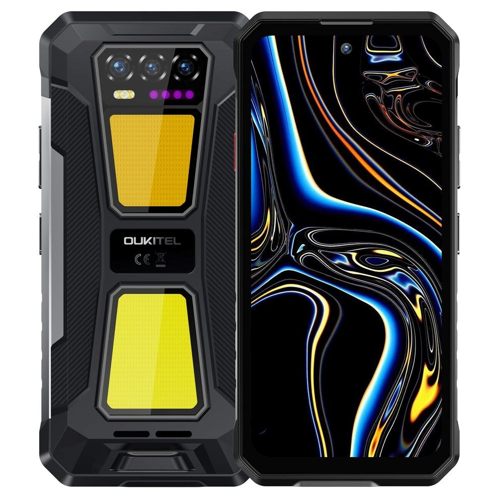 Oukitel WP58 Pro Smartphone 6.7 inch Dual SIM Android 15 5 G USB Type-C 8 GB 512 GB 10000 mAh Black