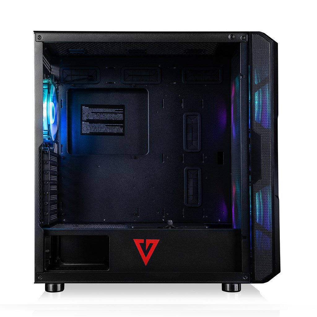 Modecom AMIRANI ARGB Midi Tower PC Case - Black - ATX/ITX/micro ATX (AT-AMIRANI-PG-10-000000-0002)