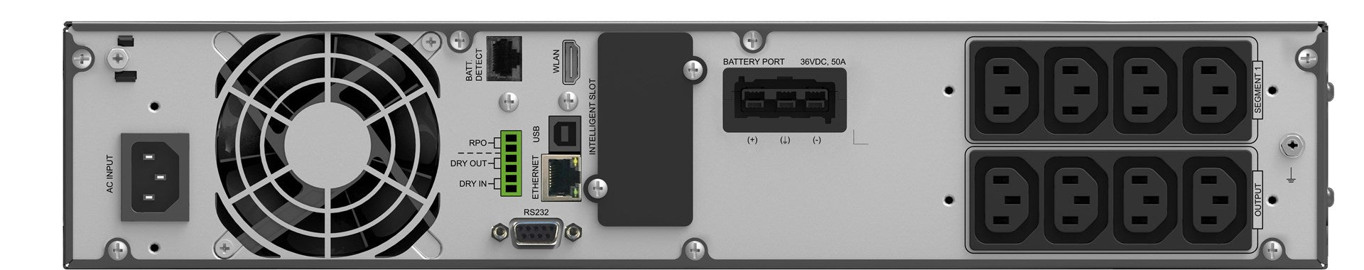 PowerWalker VFI 1500 ICR IoT Double-conversion UPS 1.5 kVA 1500 W 8 AC outlets