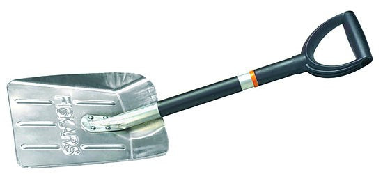 Fiskars 1000740 shovel/trowel Snow shovel Aluminium  Plastic Black  Grey  Orange