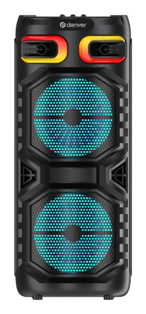 DENVER BPS-355 - Party Sound System - Wireless - Bluetooth - 160W - Black