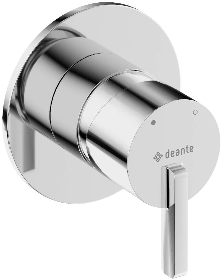 Concealed shower mixer without shower switch