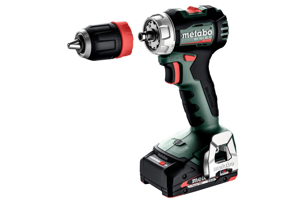 Metabo BS 18 L BL Cordless Drill 1700 RPM 1.3 kg Black Green Red Silver