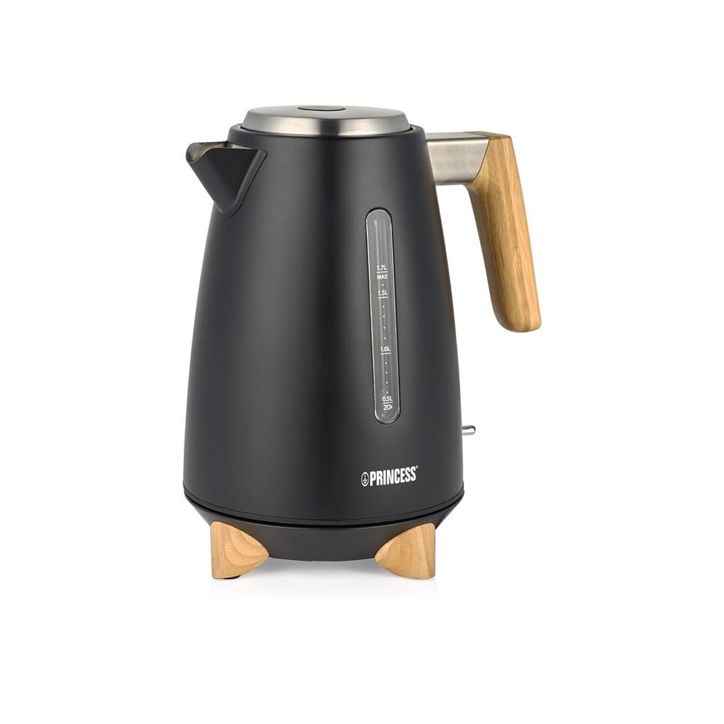 Princess Electric Kettle - 1.7 L - 3000 W - Beige/Black - Model 01.236061.01.001