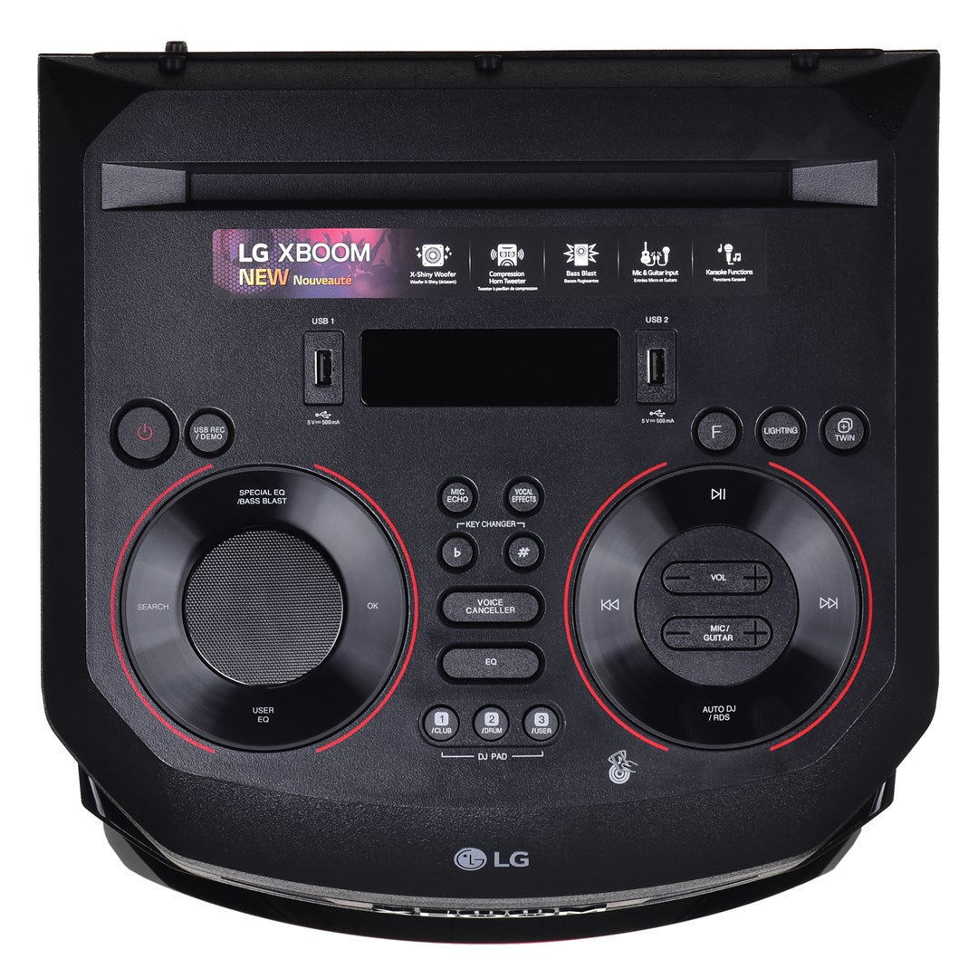 LG XBOOM RNC9 Party Speaker with Multi-Color LED Lighting
