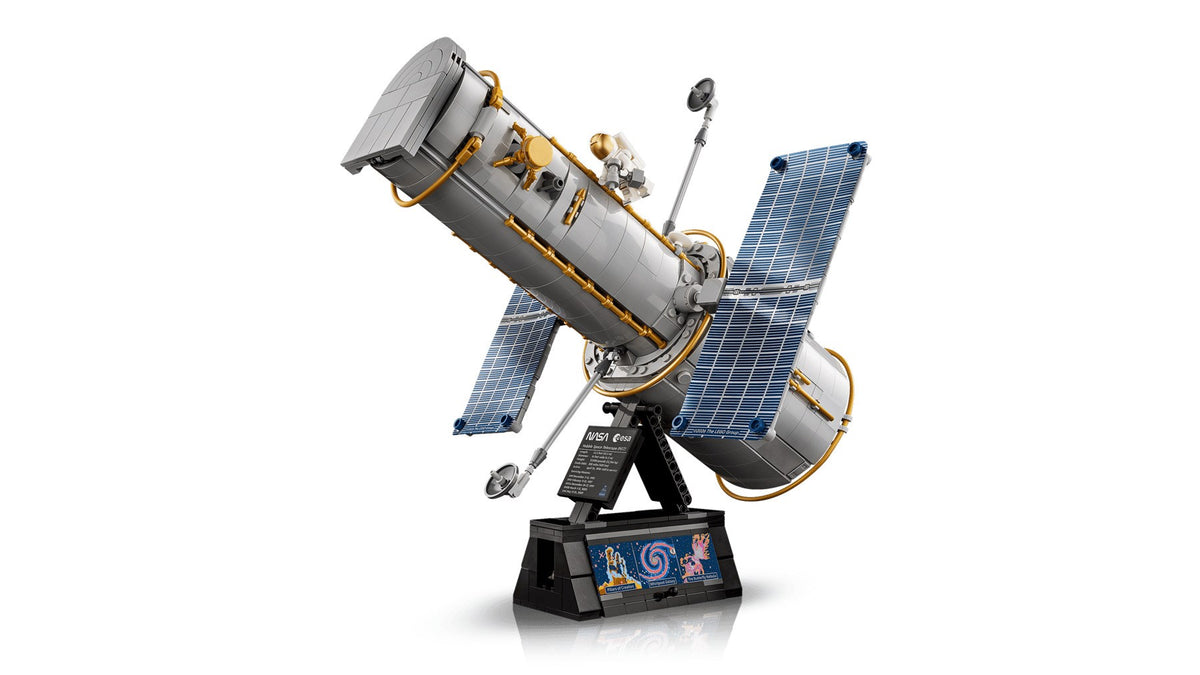 LEGO ICONS Hubble Space Telescope Building Set 1252 Elements Ages 18+ Model 11382