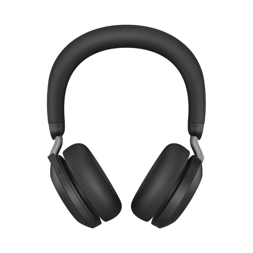 Jabra Evolve2 75 Headset Wired and Wireless Headband Calls/music USB Type-C Bluetooth Charging stand Black