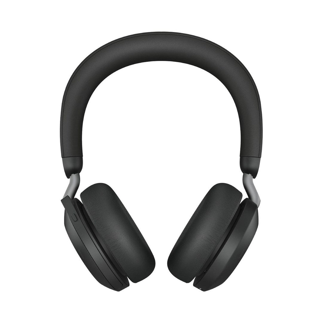 Jabra Evolve2 75 Headset Wired and Wireless Headband Calls/music USB Type-C Bluetooth Charging stand Black