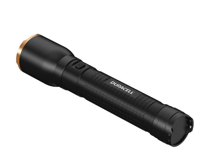 Duracell DF1500 Flashlight Black - 1500 Lumens, Durable