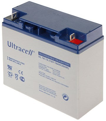 ULTRACELL 12V/18AH Battery
